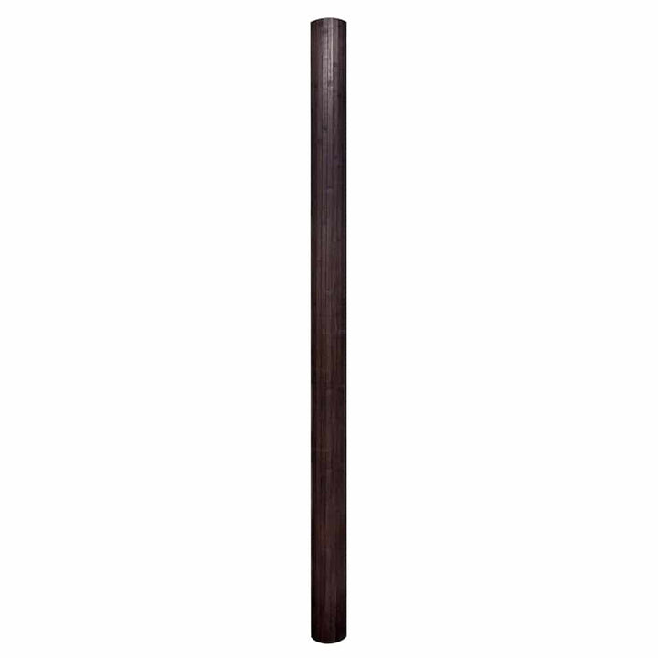 rumdeler bambus bredde 250 cm højde 165 cm mørkebrun
