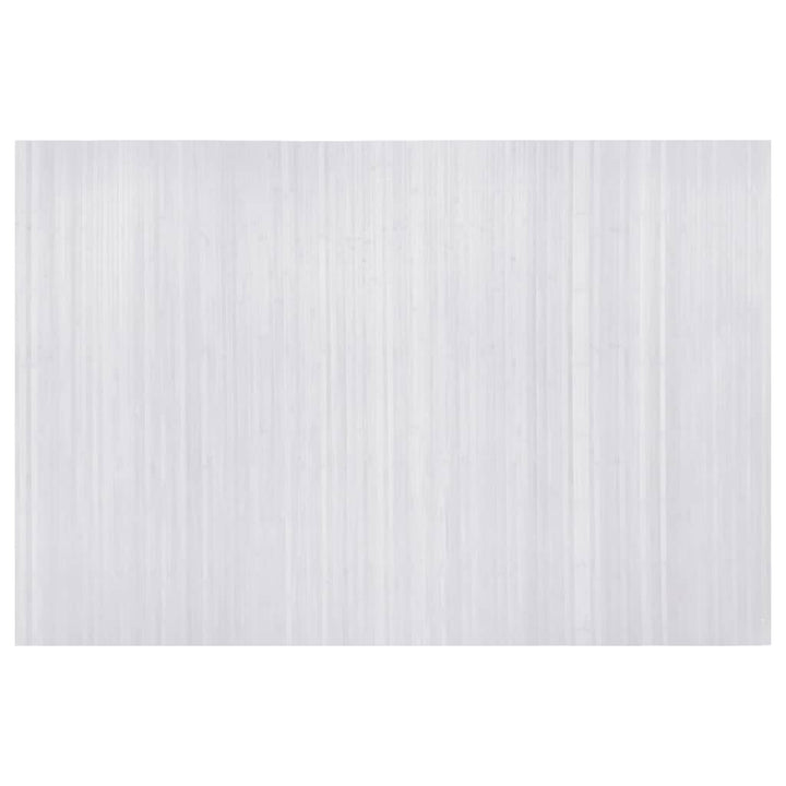 rumdeler bambus bredde 250 cm højde 165 cm hvid
