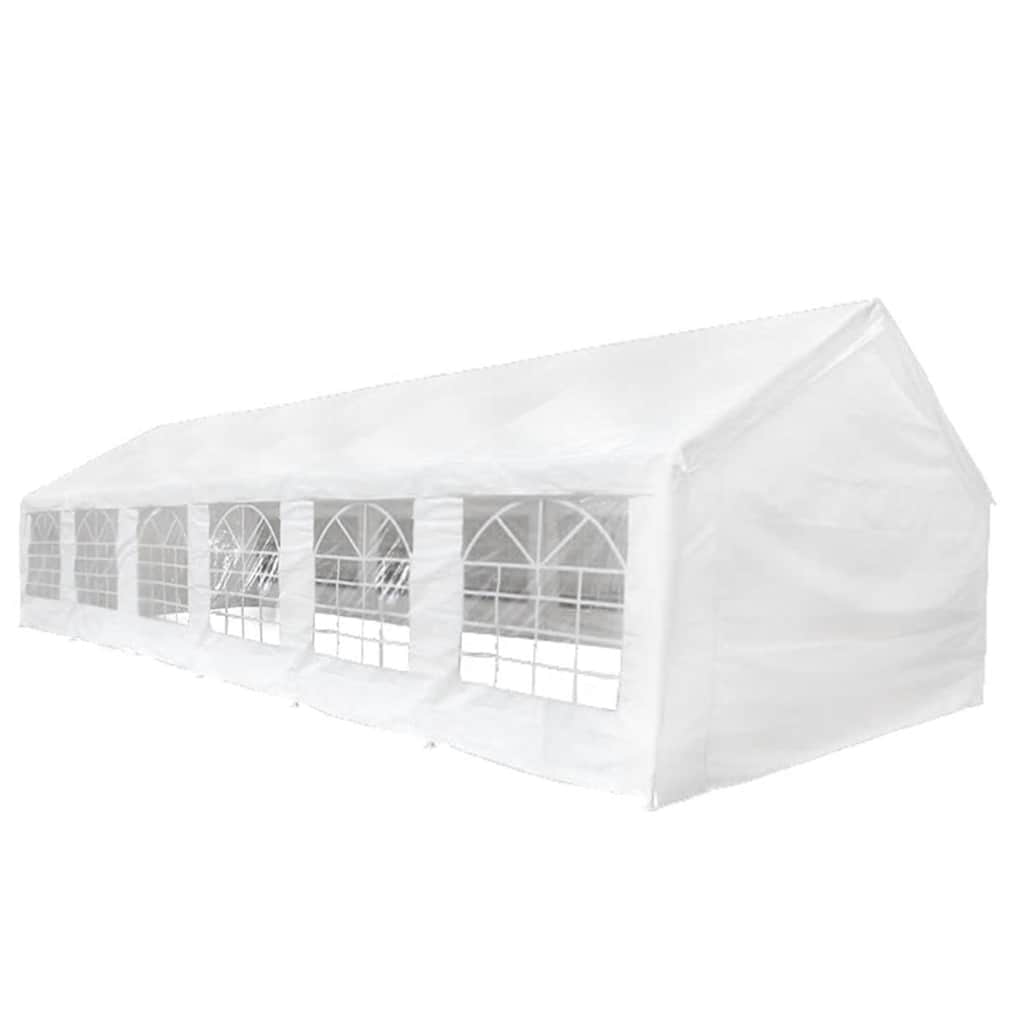 | Teltstof uden ramme | Hvid 12 x 6 m PE