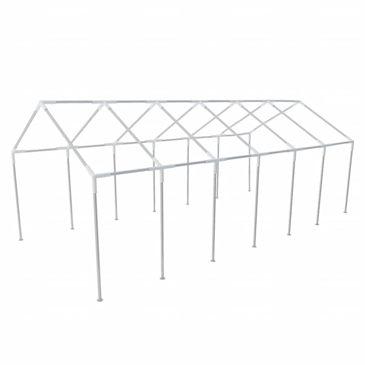 festtelt 12 x 6 m hvidt