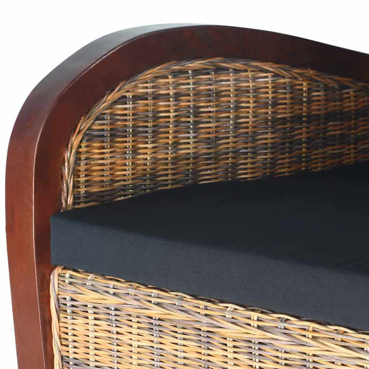 lænestol håndvævet rattan