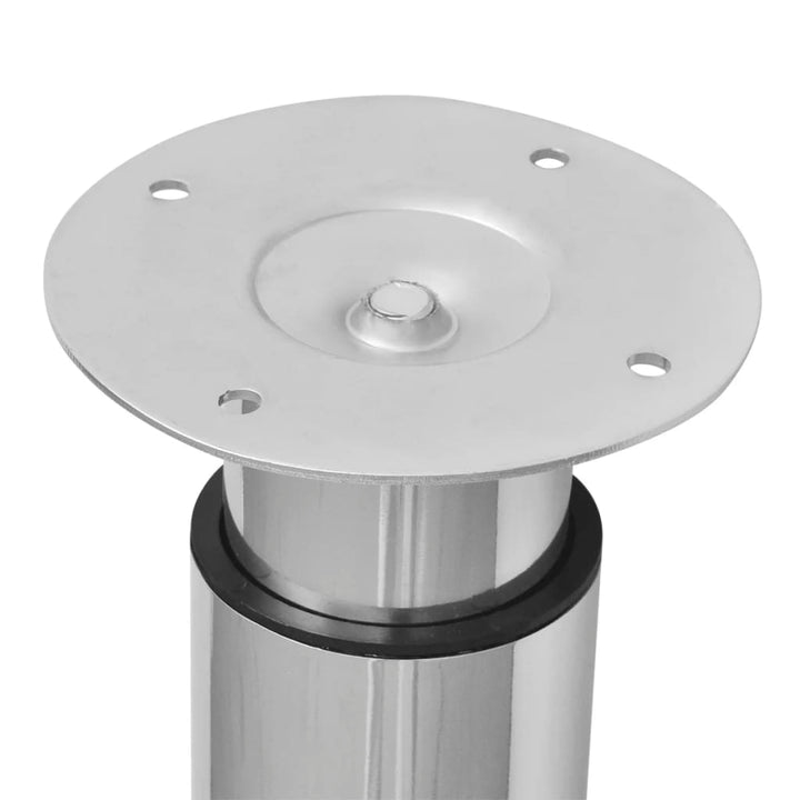 teleskopiske bordben i krom 710 mm - 1100 mm