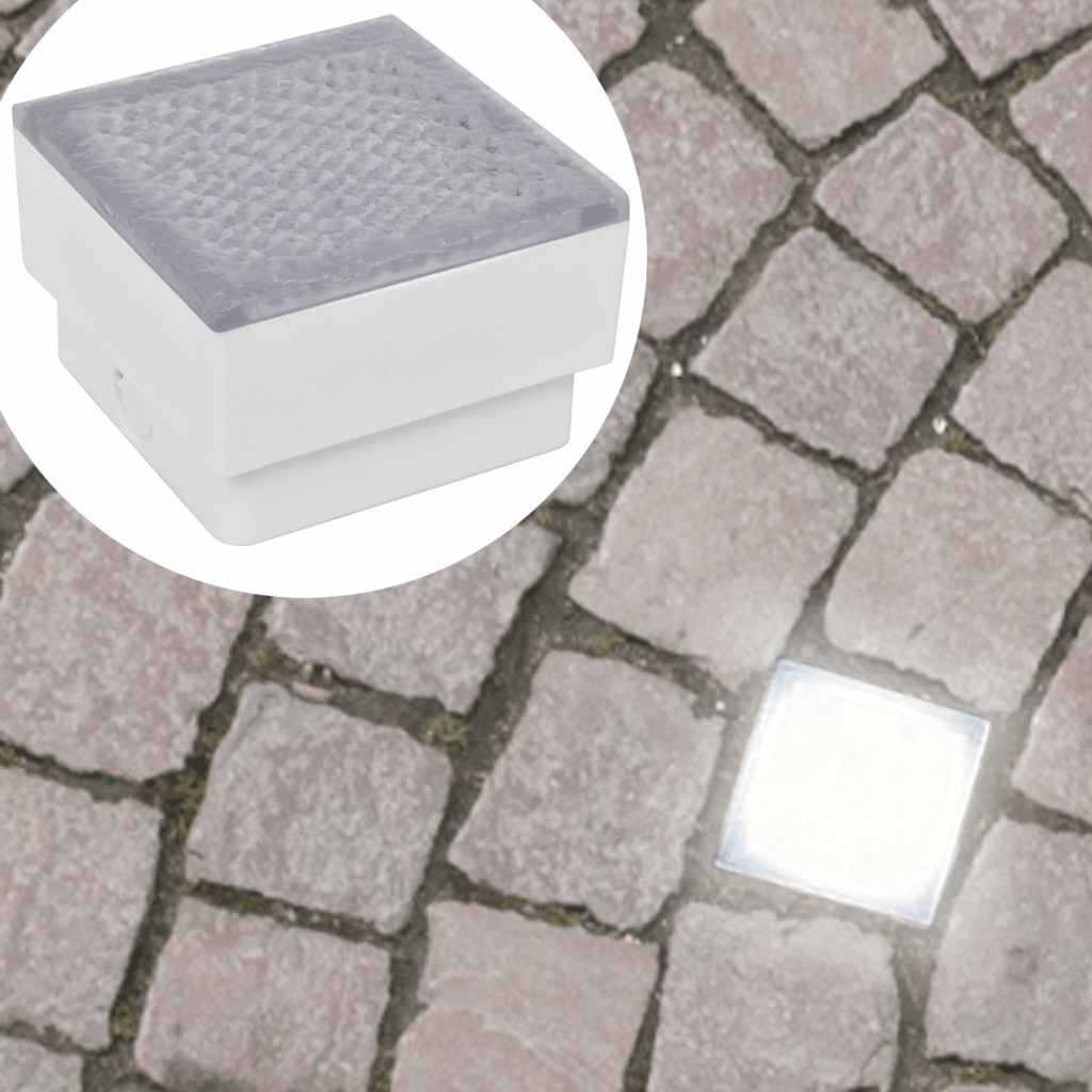2 LED Nedgravet lys 100 x 100 x 68 mm