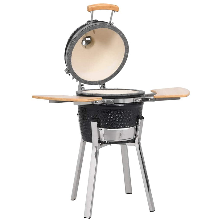 Kamado barbecue grill røgeovn keramisk 33 cm