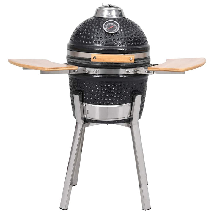 Kamado barbecue grill røgeovn keramisk 33 cm