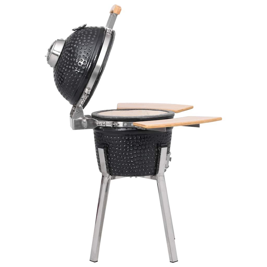 Kamado barbecue grill røgeovn keramisk 33 cm