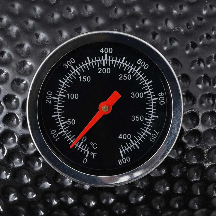 Kamado barbecue grill røgeovn keramisk 33 cm