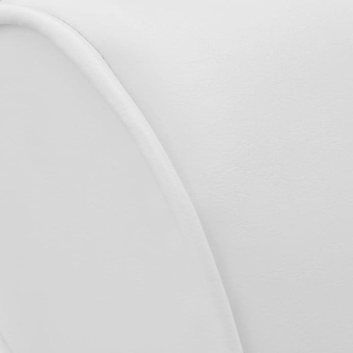 chaiselong kunstlæder hvid