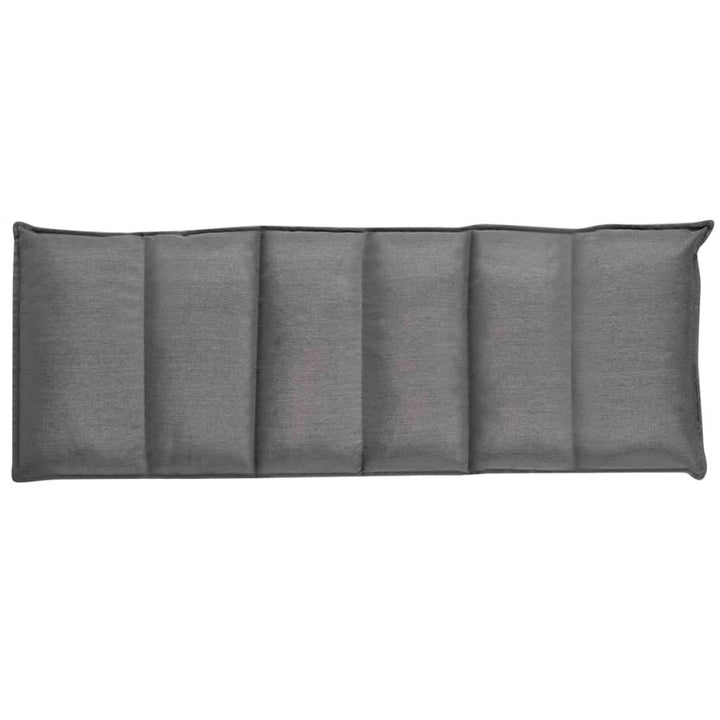foldbar loungemadras til gulv stof grå