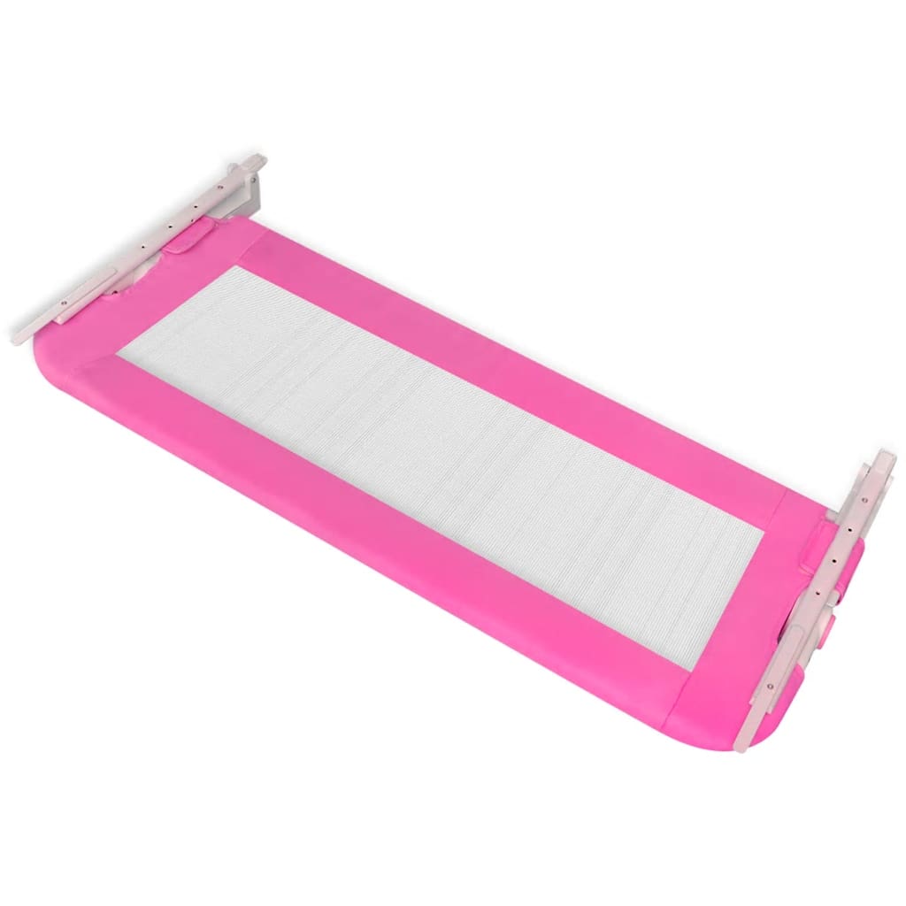sengegelænder til barneseng 102 x 42 cm pink