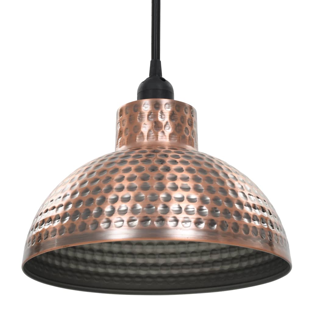 loftlamper halvkugle 2 stk. kobberfarvet