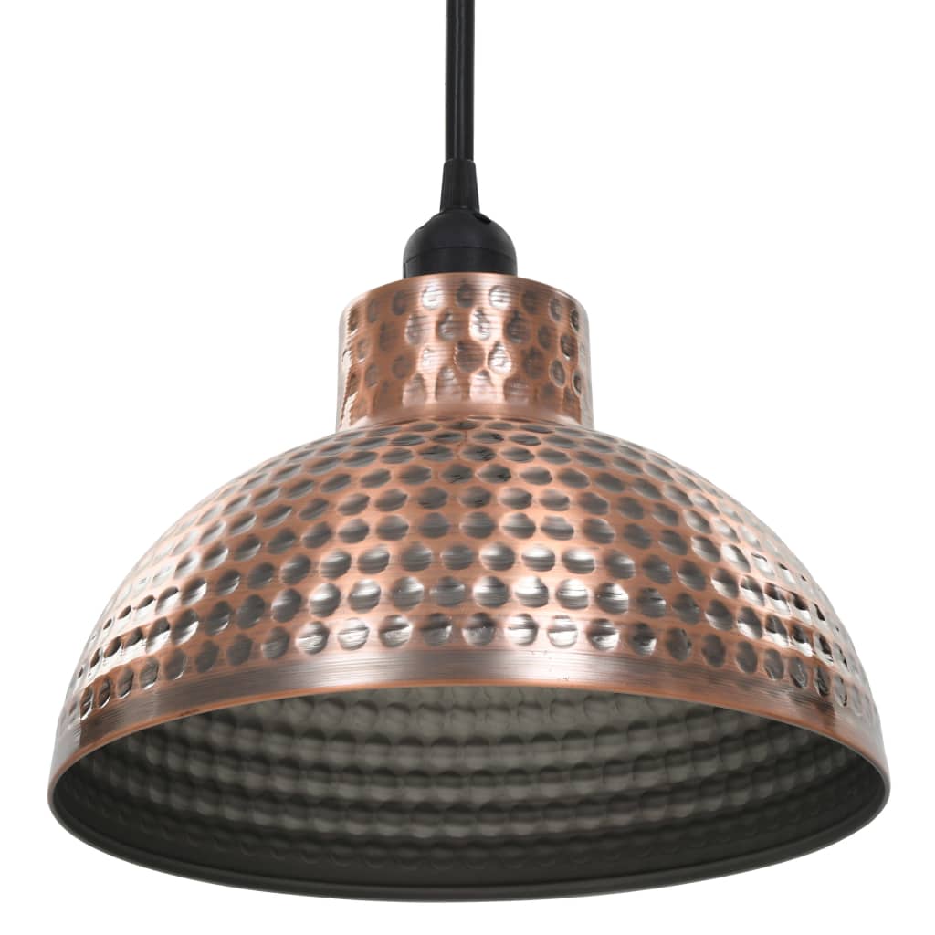 loftlamper halvkugle 2 stk. kobberfarvet
