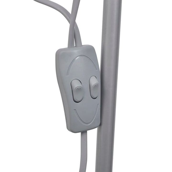 gulvlampe grå
