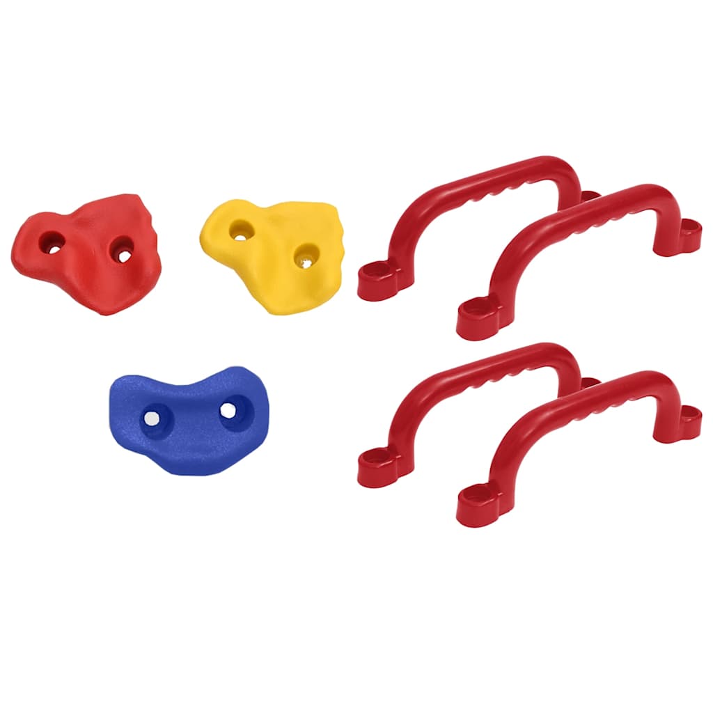 gynger 2 stk. med klatresten polyethylen blå