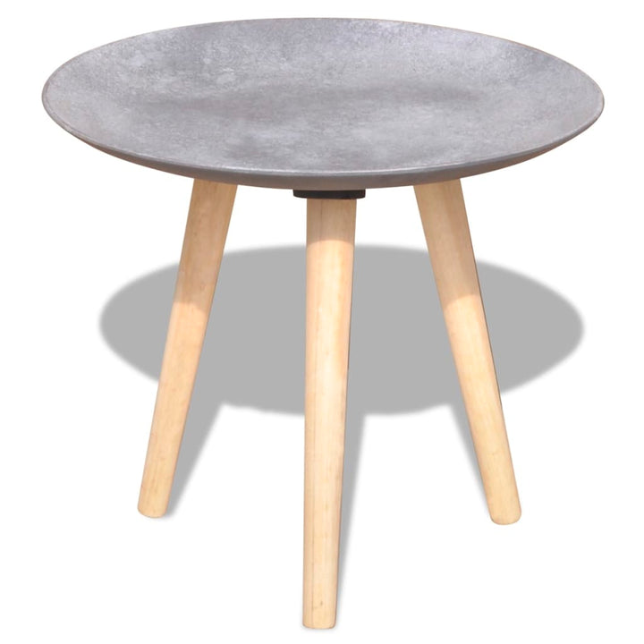 sofabordssæt i 2 dele 55 cm & 44 cm betongrå