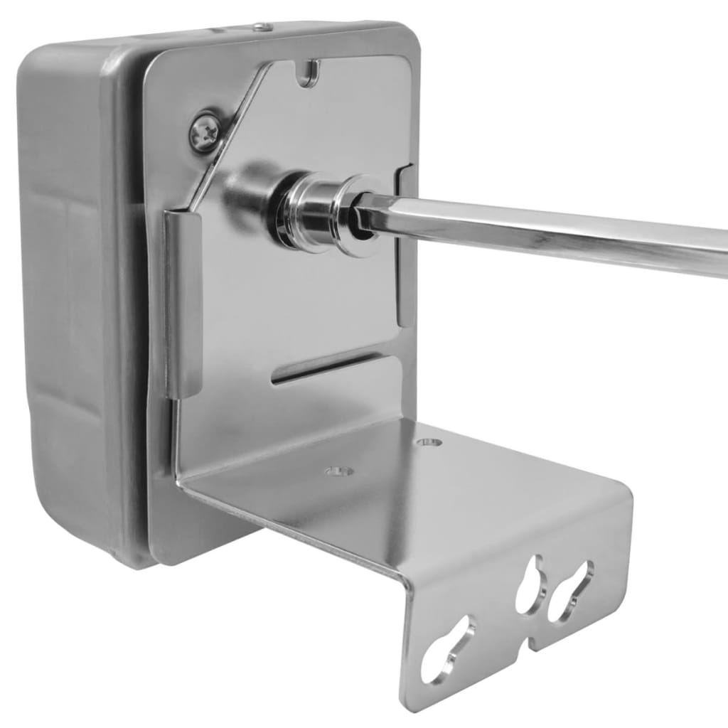 BBQ-rotisseriespyd med motor stål 1000 mm