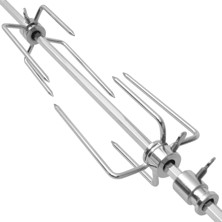 BBQ-rotisseriespyd med motor stål 1000 mm