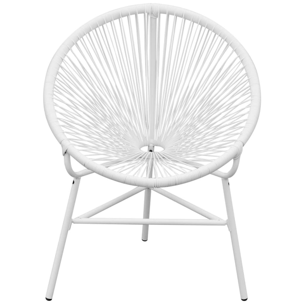 havestol polyrattan hvid