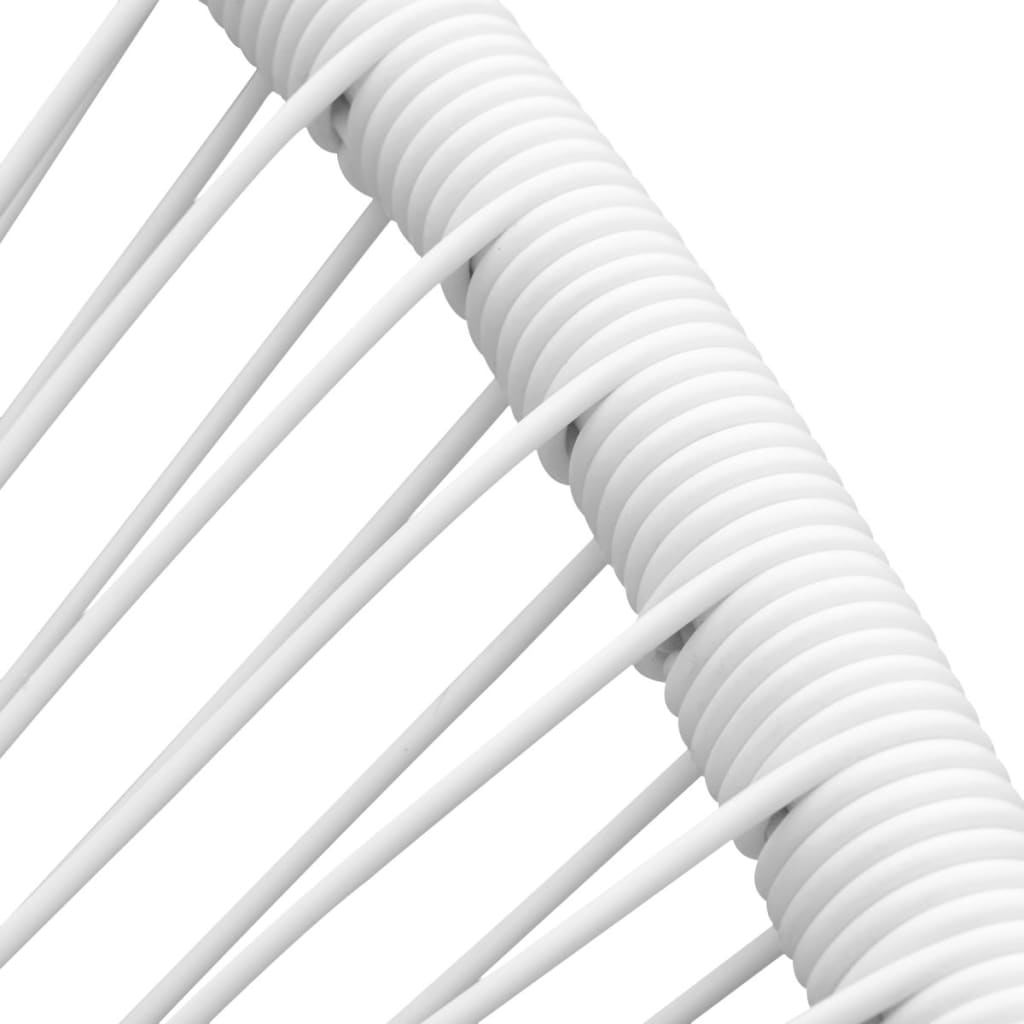 havestol polyrattan hvid