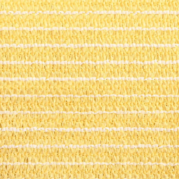 Solsejl HDPE trekantet 3,6x3,6x3,6 m beige