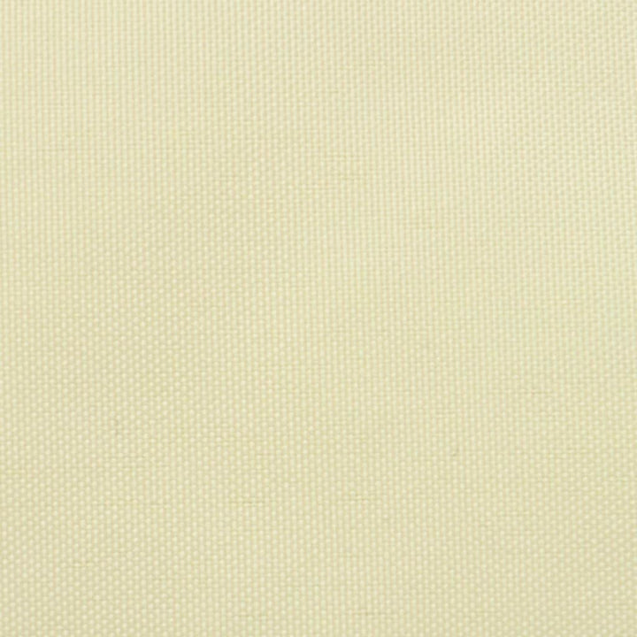 balkonafskærmning Oxford-stof 75x600 cm cremefarvet