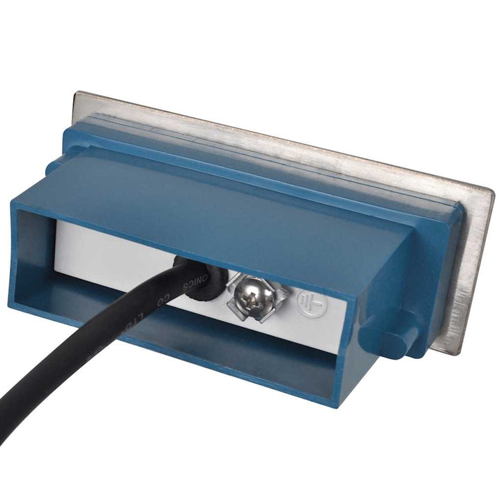 forsænket LED-trappelys 6 stk. 44x111x56 mm