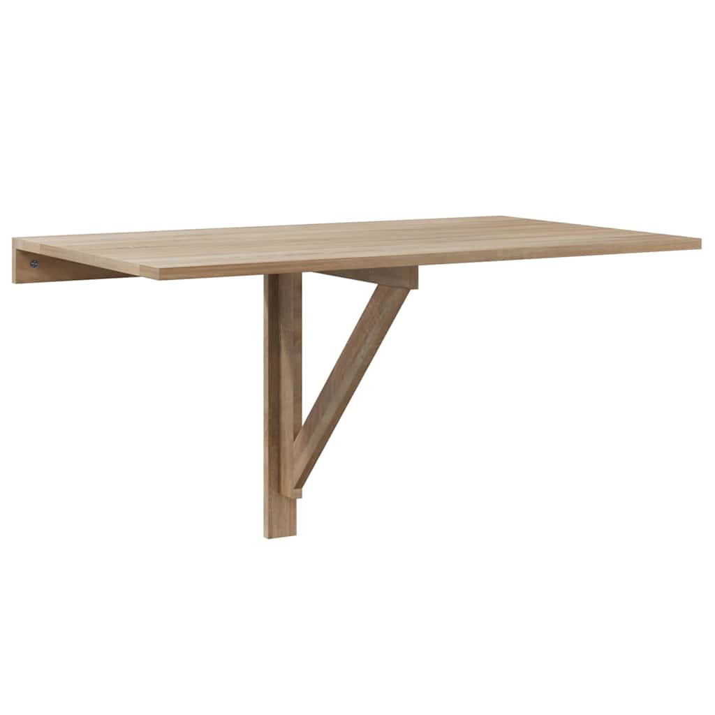 foldbart vægbord 100x60 cm egetræsfarve