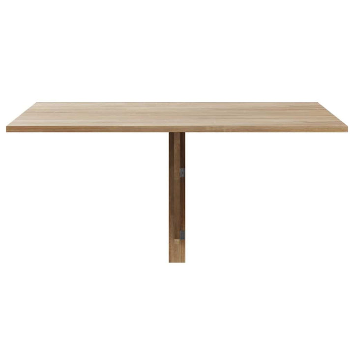 foldbart vægbord 100x60 cm egetræsfarve