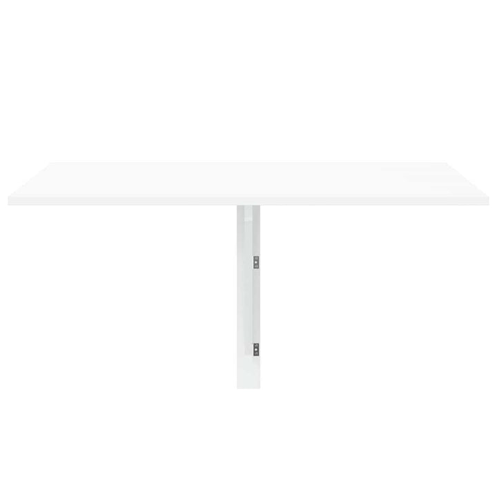 foldbart vægbord 100x60 cm hvid