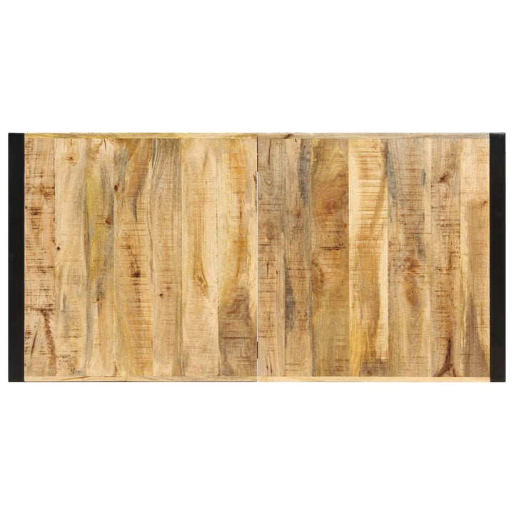 spisebord 160x80x75 cm massivt mangotræ