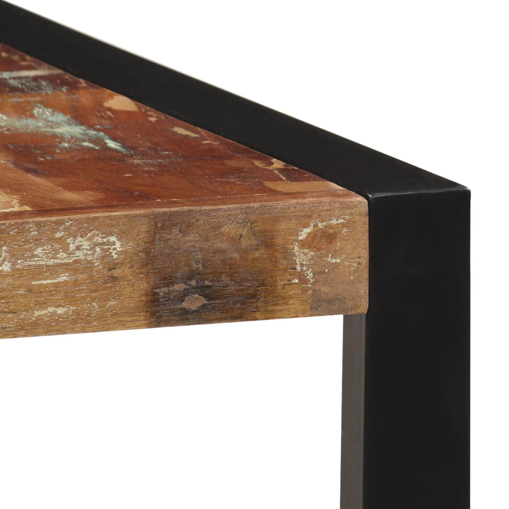 spisebord 160x80x75 cm massivt genanvendt træ
