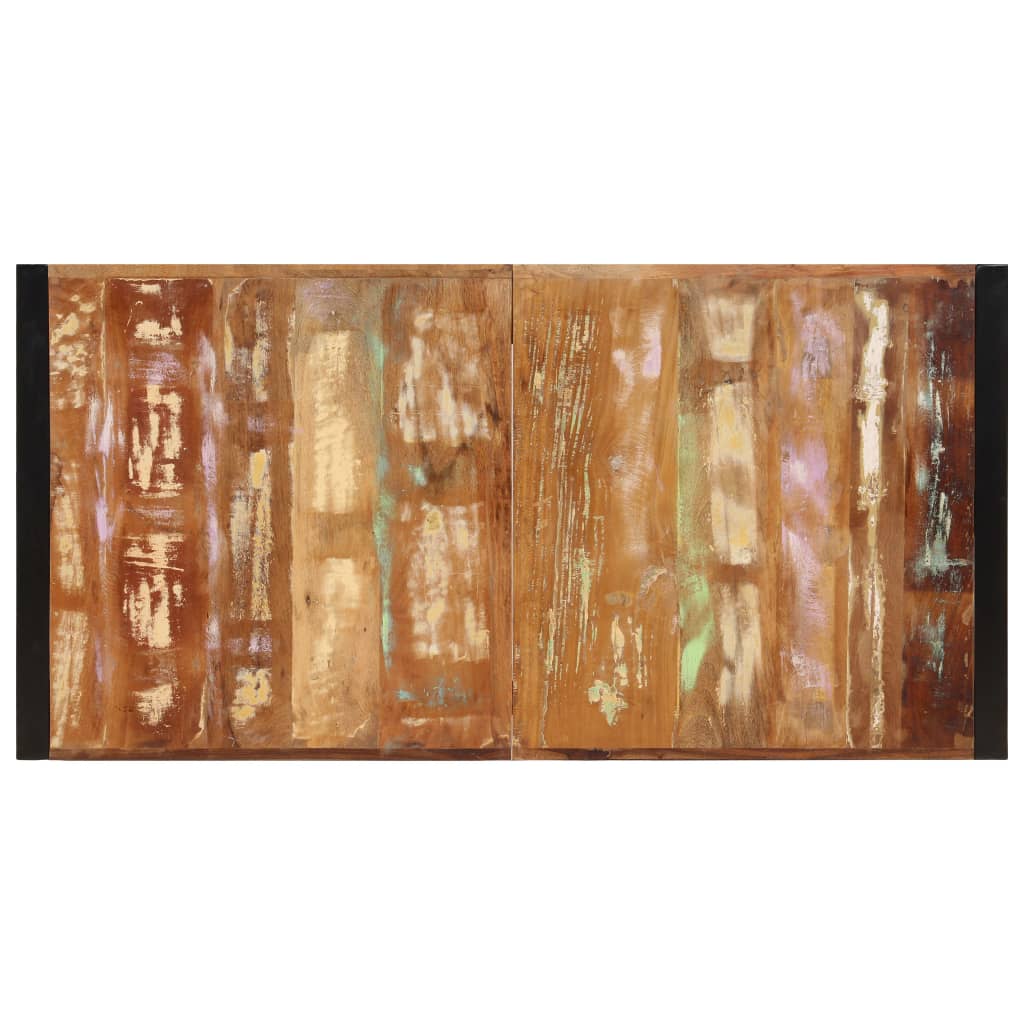 spisebord 160x80x75 cm massivt genanvendt træ