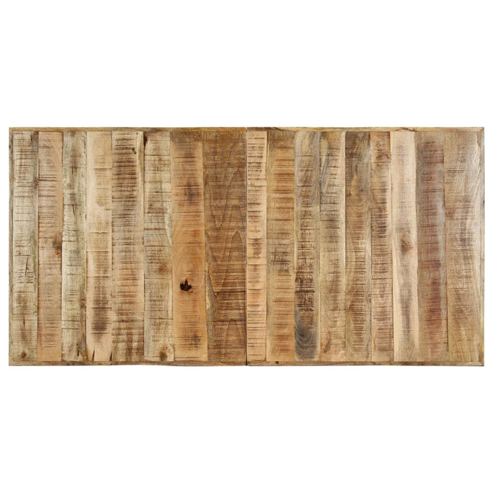 spisebord 160x80x75 cm massivt ru mangotræ