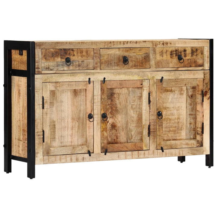 skænk 120 x 35 x 76 cm massivt mangotræ