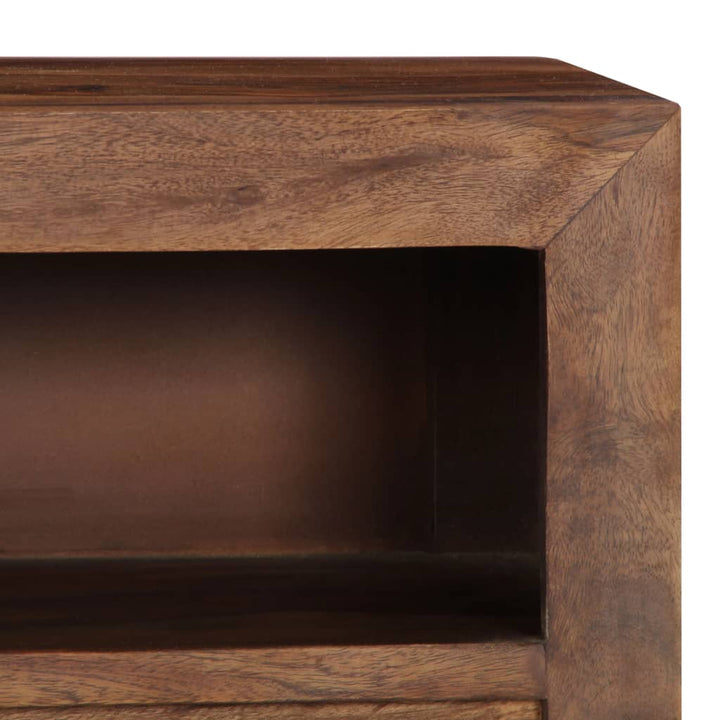 tv-skab 120x30x40 cm massivt akacietræ