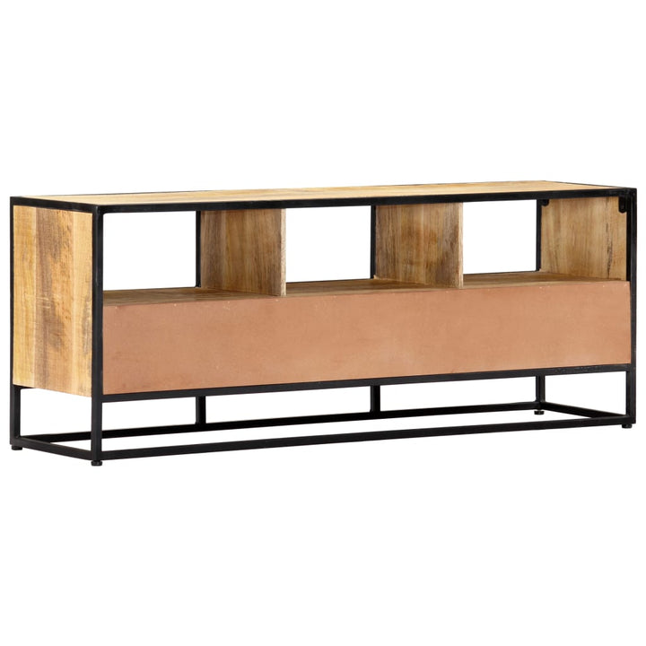 tv-skab 120x30x45 cm massivt mangotræ