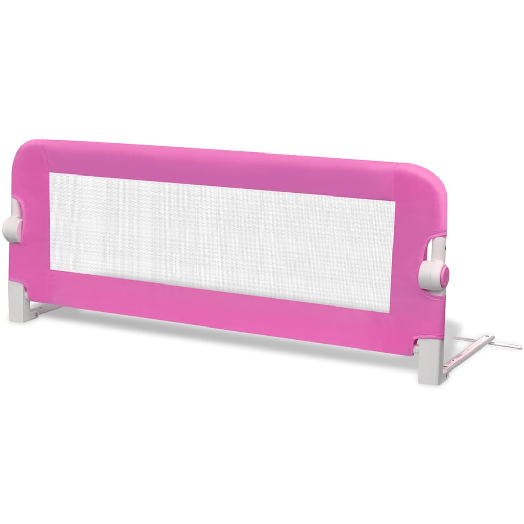 sengehest til børn 2 stk. 102 x 42 cm pink