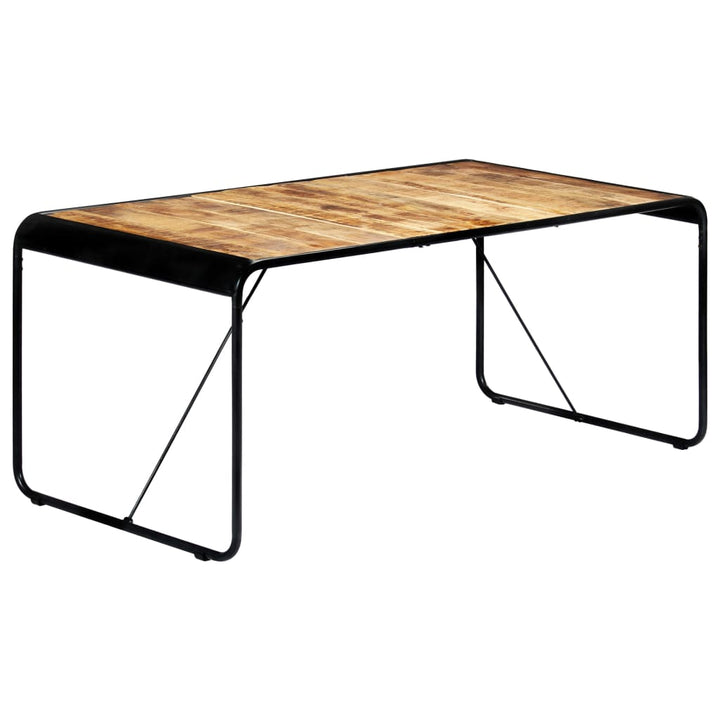 spisebord 180x90x76 cm massivt ru mangotræ