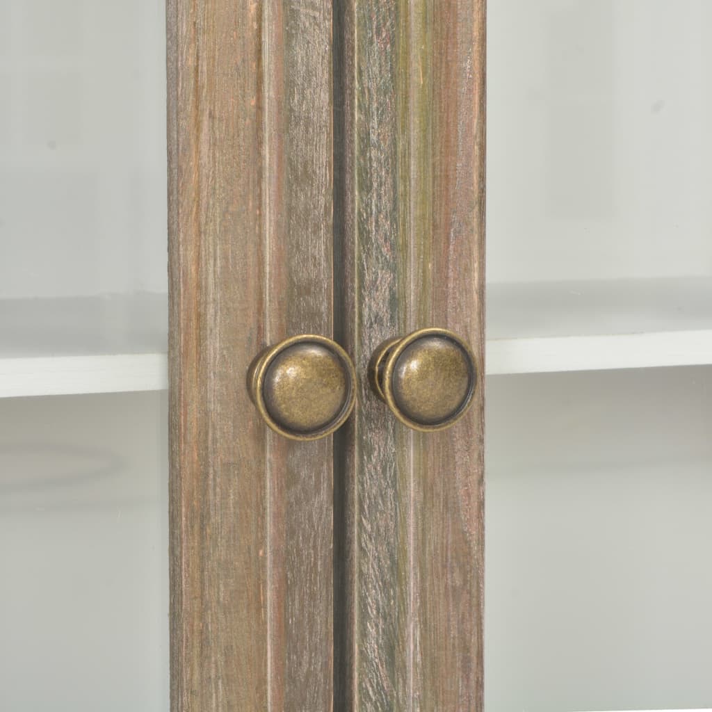 vægskab 49x22x59 cm konstrueret træ hvid