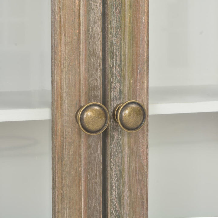 vægskab 49x22x59 cm konstrueret træ hvid