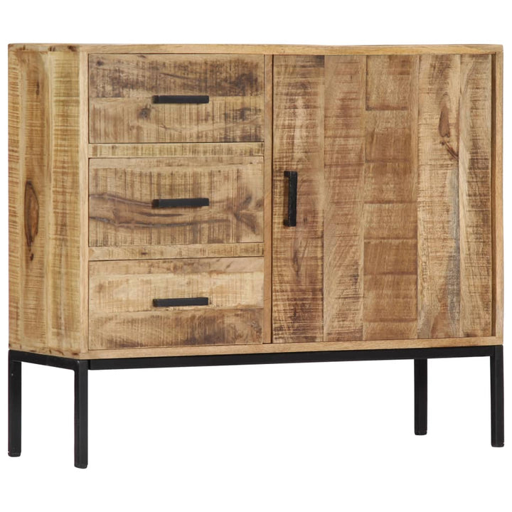 skænk massivt mangotræ 88 x 30 x 71 cm
