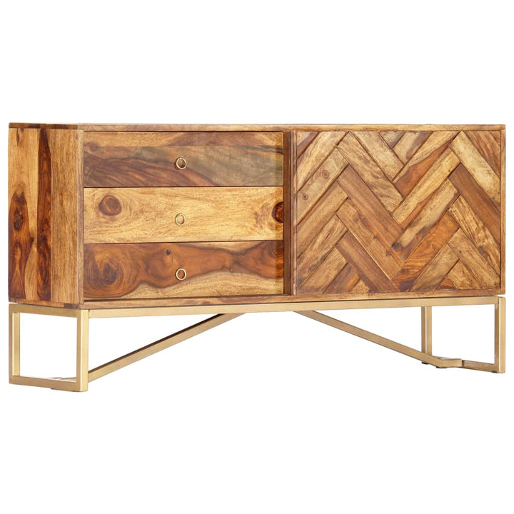 skænk 118 x 30 x 60 cm massivt akacietræ