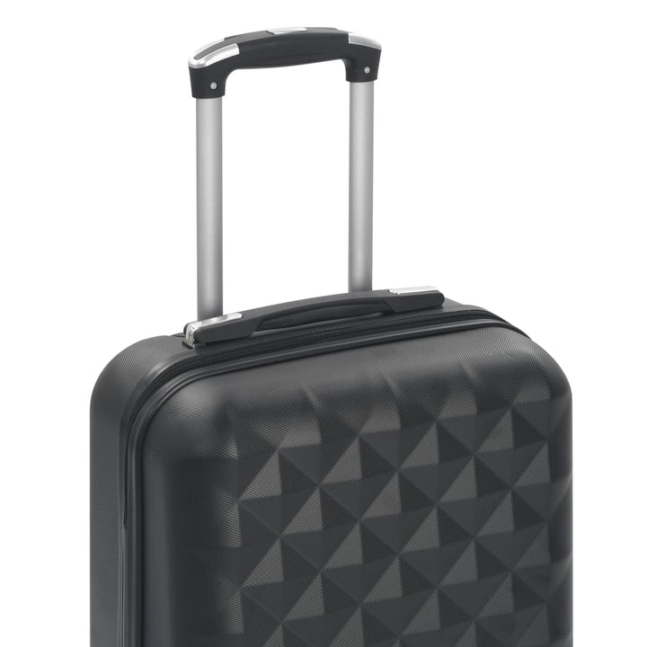 hardcase-kuffert ABS sort