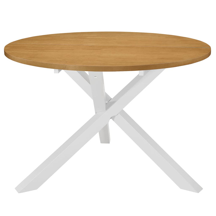 spisebord 120 x 75 cm MDF hvid