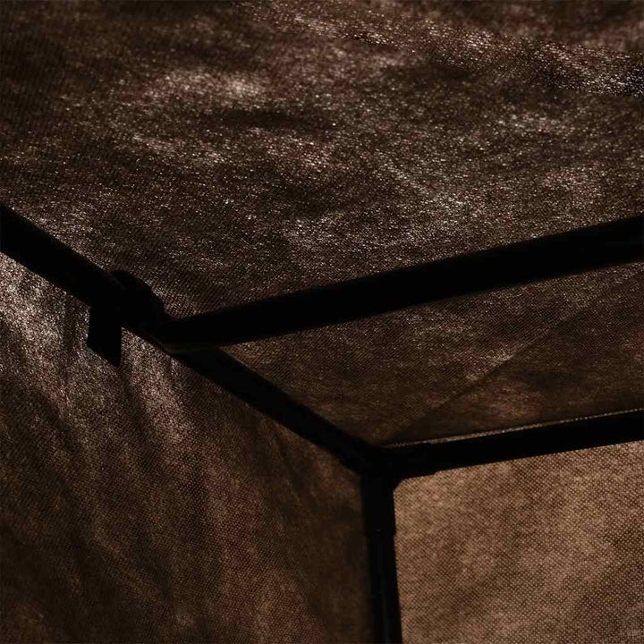 klædeskab 75 x 50 x 160 cm brun