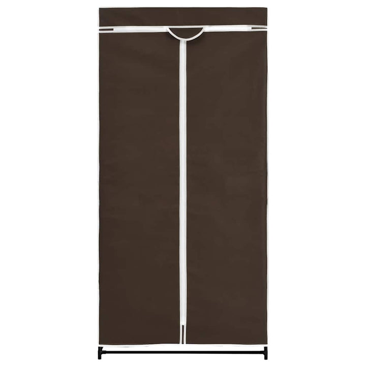 klædeskab 2 stk. 75 x 50 x 160 cm brun