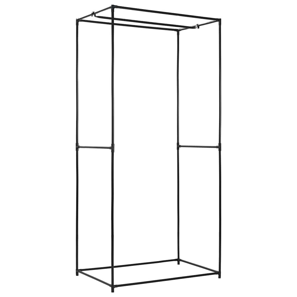 klædeskab 2 stk. 75 x 50 x 160 cm brun