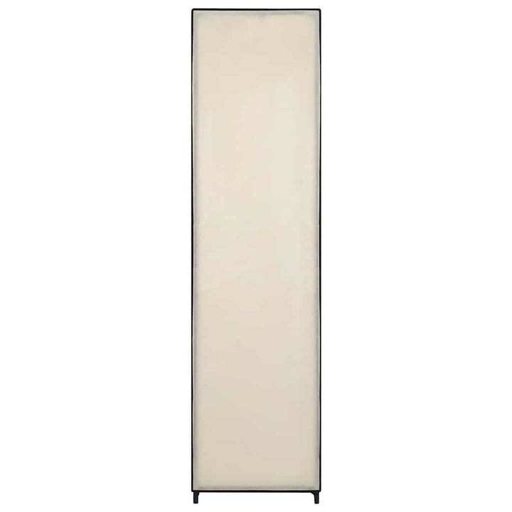 klædeskab med 4 rum 175x45x170 cm cremefarvet