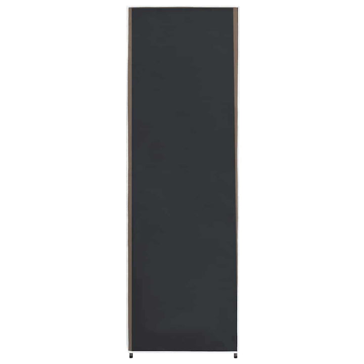 klædeskab 87 x 49 x 159 cm stof sort