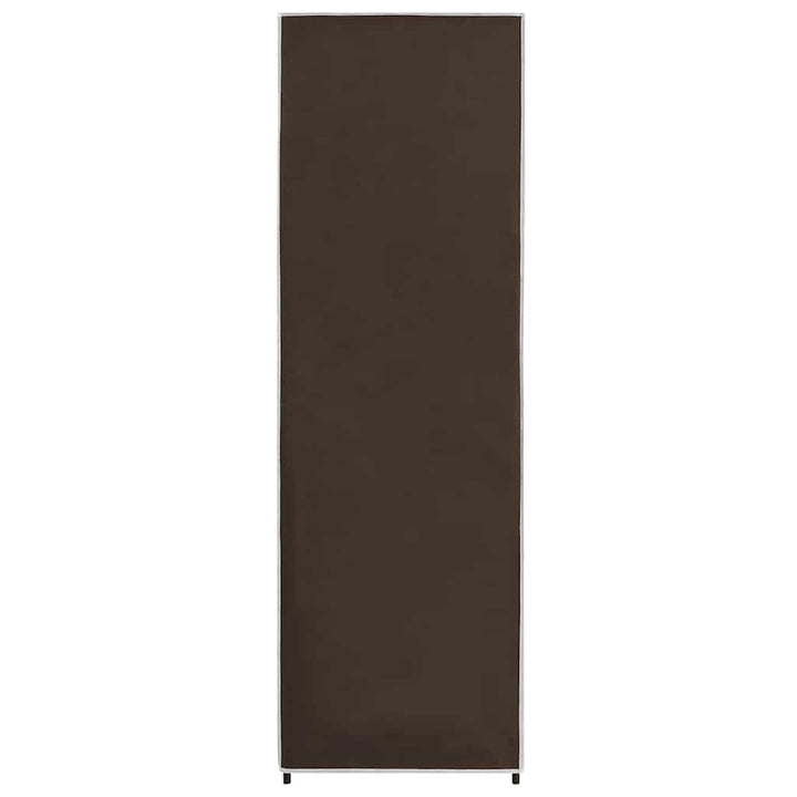 klædeskab 87 x 49 x 159 cm stof brun